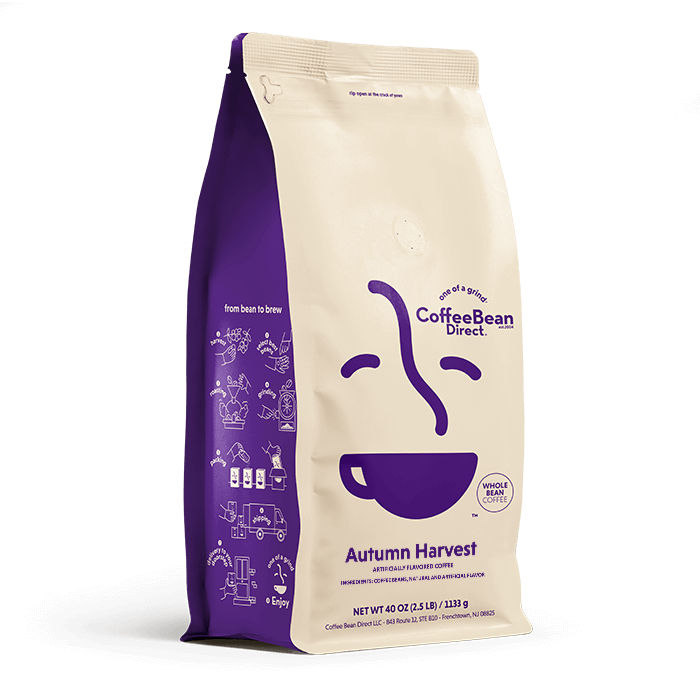 Coffee Bean Direct Autumn Harvest flavored coffee 2.5-lb bag