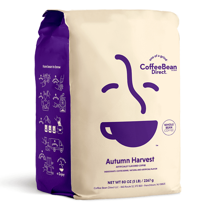 Coffee Bean Direct Autumn Harvest flavored coffee 5-lb bag