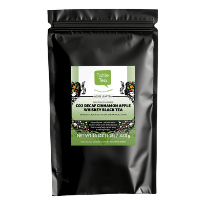 Coffee Bean Direct/Tattle Tea CO2 Decaf Cinnamon Apple Whiskey Black Tea 1-lb bag