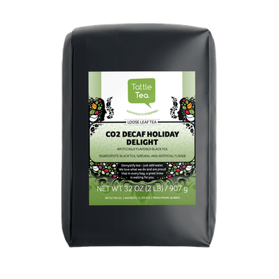 Coffee Bean Direct/Tattle Tea CO2 Decaf Holiday Delight Black Tea 2lb bag