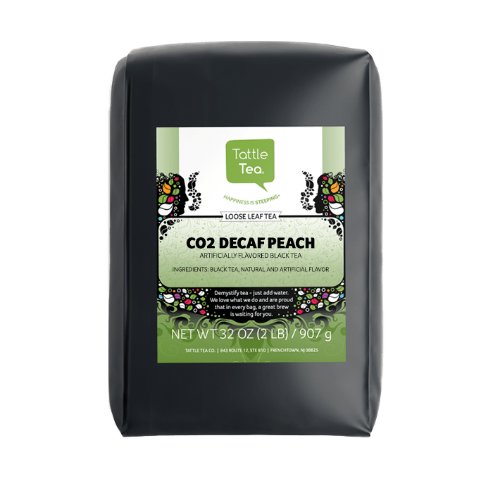 Coffee Bean Direct/Tattle Tea CO2 Decaf Peach Black Tea 2-lb bag