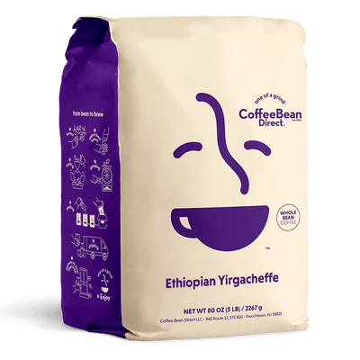 Coffee Bean Direct Ethiopian Yirgacheffe 5-lb bag