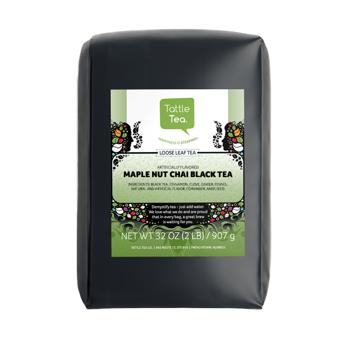 Coffee Bean Direct/Tattle Tea Maple Nut Chai Black Tea 2lb bag