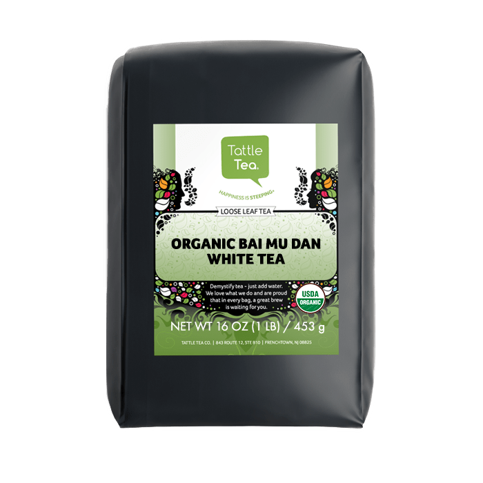 Coffee Bean Direct/Tattle Tea Organic Bai Mu Dan White Tea 1-lb bag