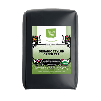 Coffee Bean Direct/Tattle Tea Organic Ceylon Green Tea 2-lb bag