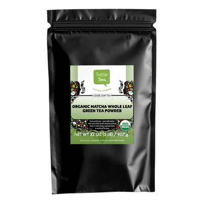 Coffee Bean Direct/Tattle Tea Organic Matcha Whole Leaf Green Tea Powder 2-lb bag