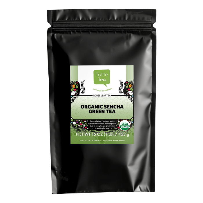 Coffee Bean Direct/Tattle Tea Organic Sencha Green Tea 1-lb bag