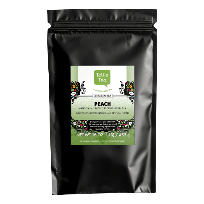 Coffee Bean Direct/Tattle Tea Peach Rooibos Herbal Tea 1-lb bag