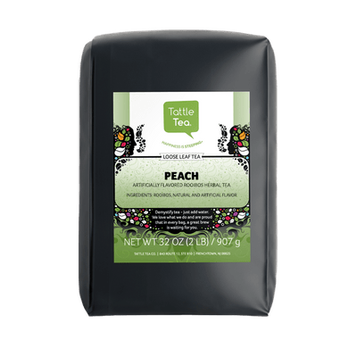 Coffee Bean Direct/Tattle Tea Peach Rooibos Herbal Tea 2-lb bag