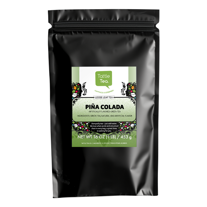 Coffee Bean Direct/Tattle Tea Pina Colada Flavored Green Tea 1-lb bag