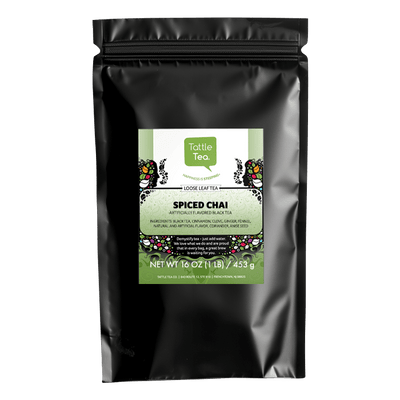 Coffee Bean Direct/Tattle Tea Spiced Chai flavored black tea 1-lb bag
